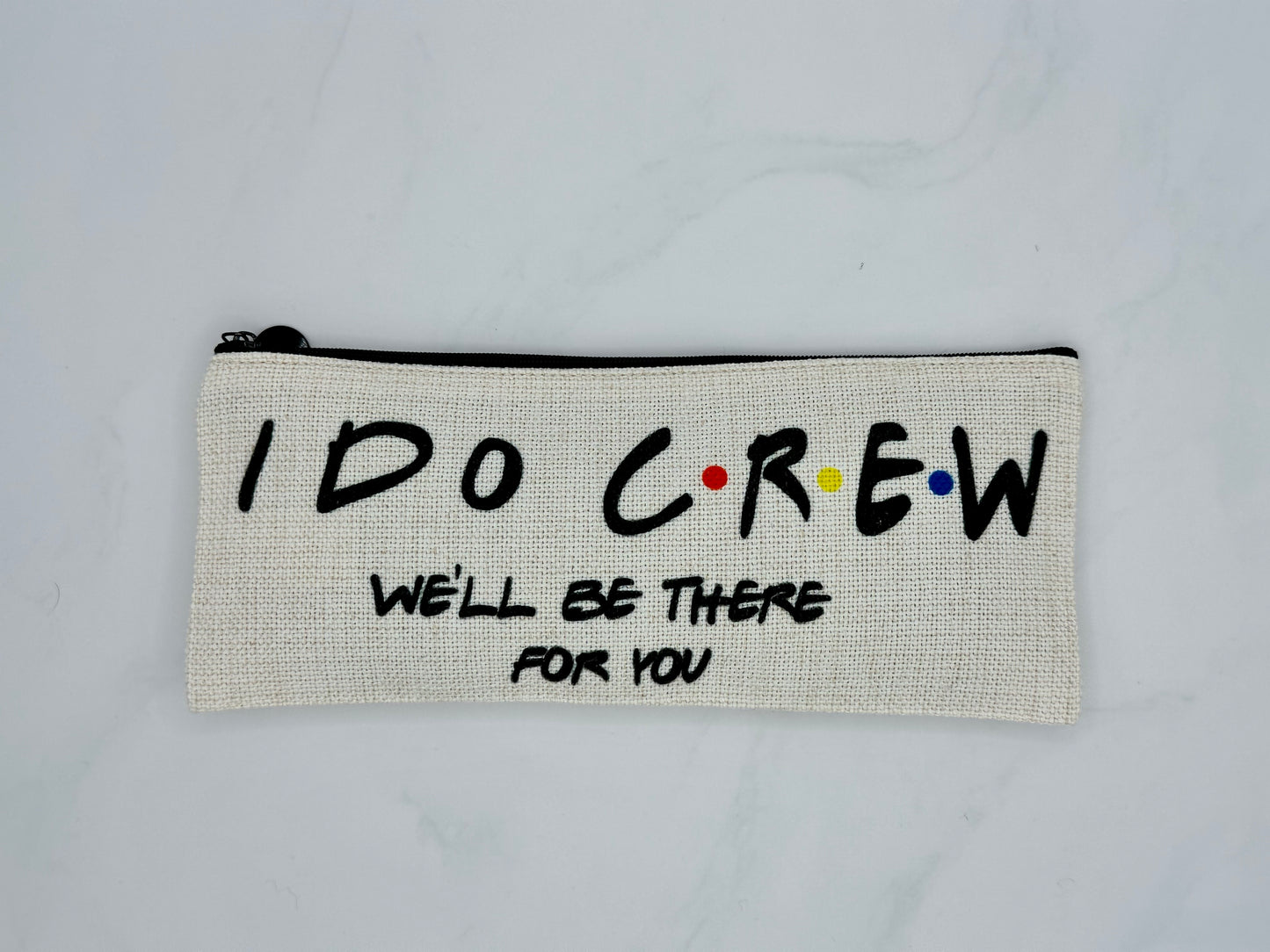 Bride & Bridesmaid Cosmetic Bags - "Friends Edition"