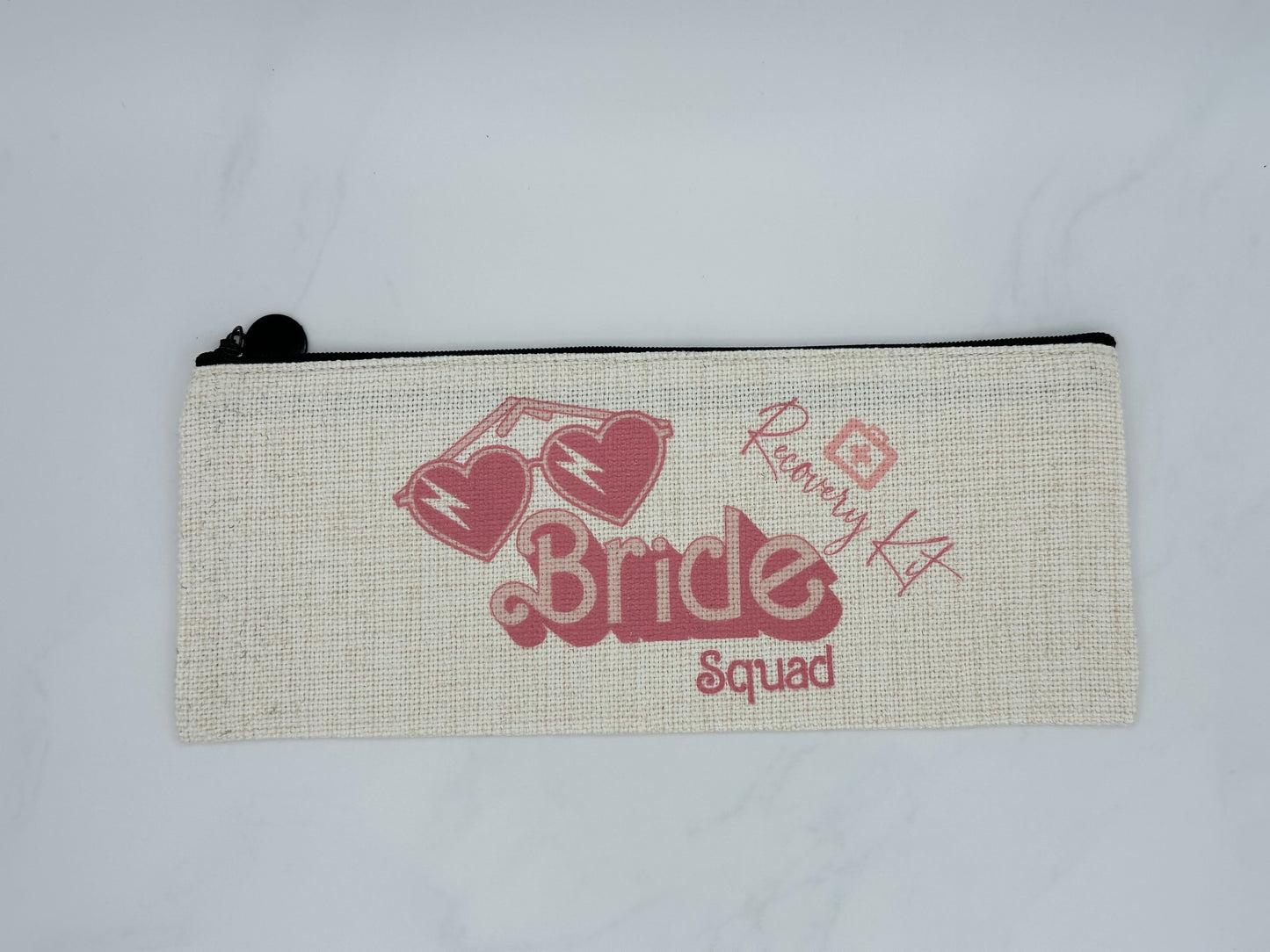 Bride & Bride Squad Cosmetic Bags