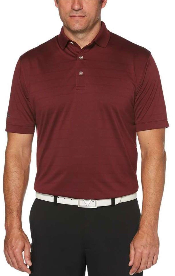 Men Opti-Vent Polo CGM451 in the color Zinfandel