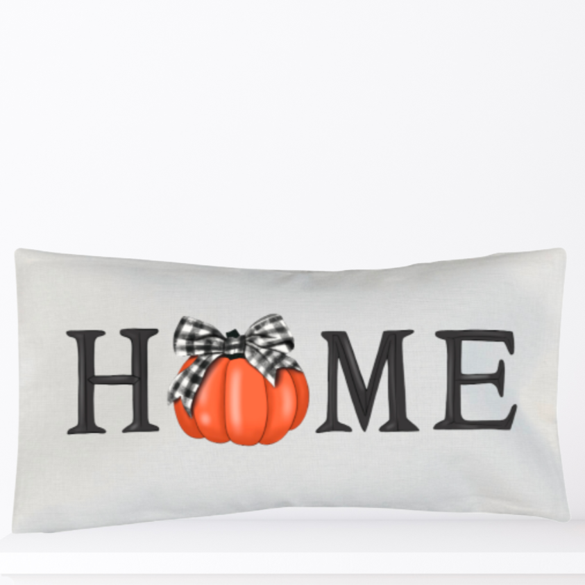 Fall Home Linen Pillow Cover