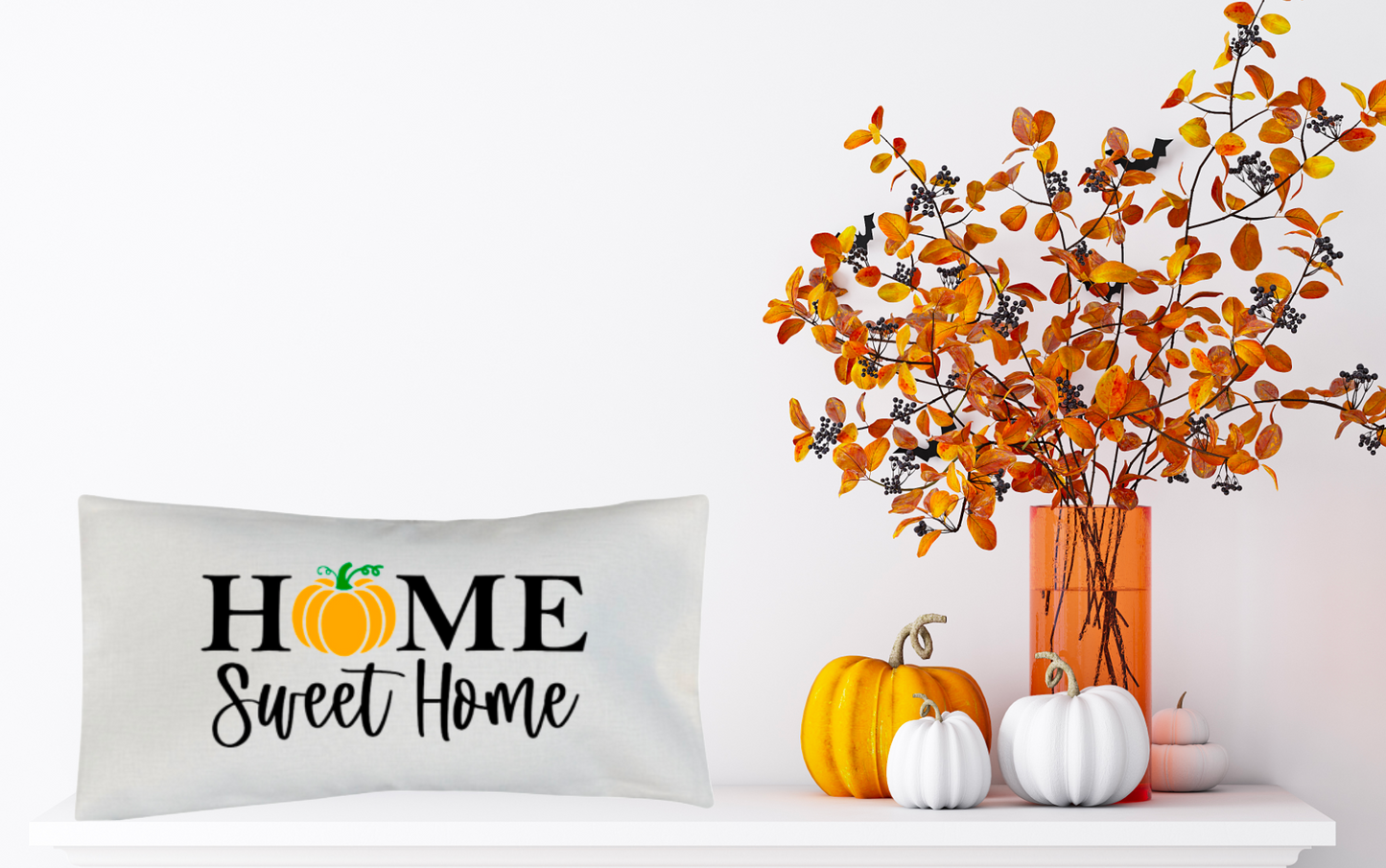 Fall Home Linen Pillow Cover
