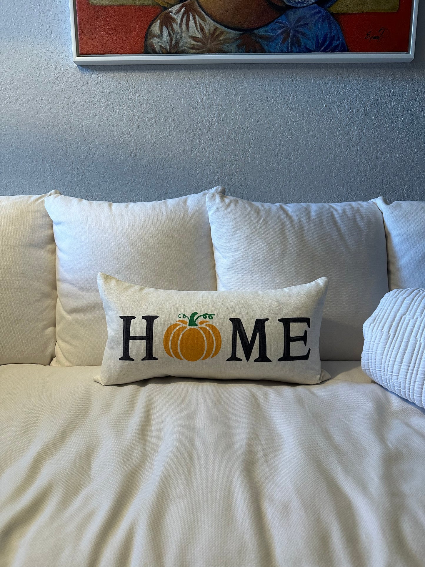 Double sided Fall & Christmas Pillow Cover