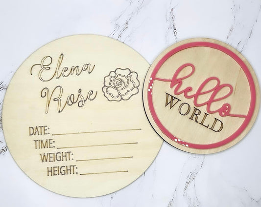 Baby Name & Details Announcement