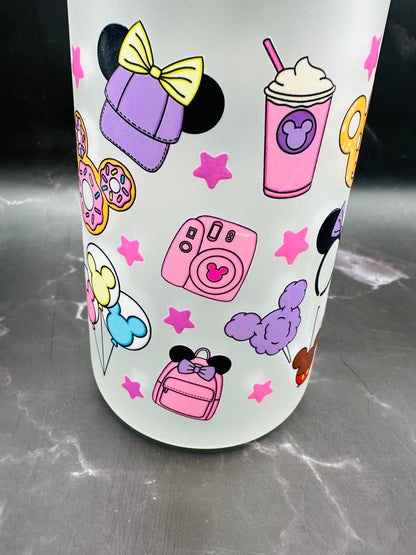 16 oz Glass Tumbler - If You Can Dream It, You Can Do It