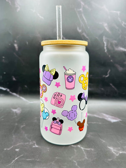 16 oz Glass Tumbler - If You Can Dream It, You Can Do It