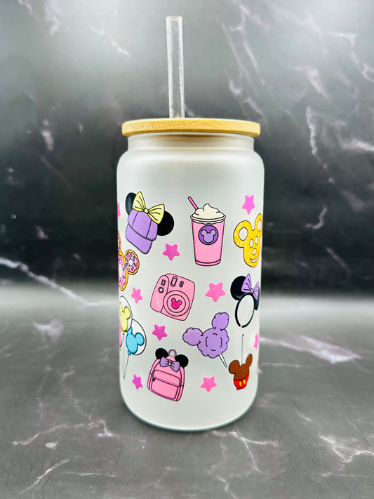 16 oz Glass Tumbler - If You Can Dream It, You Can Do It