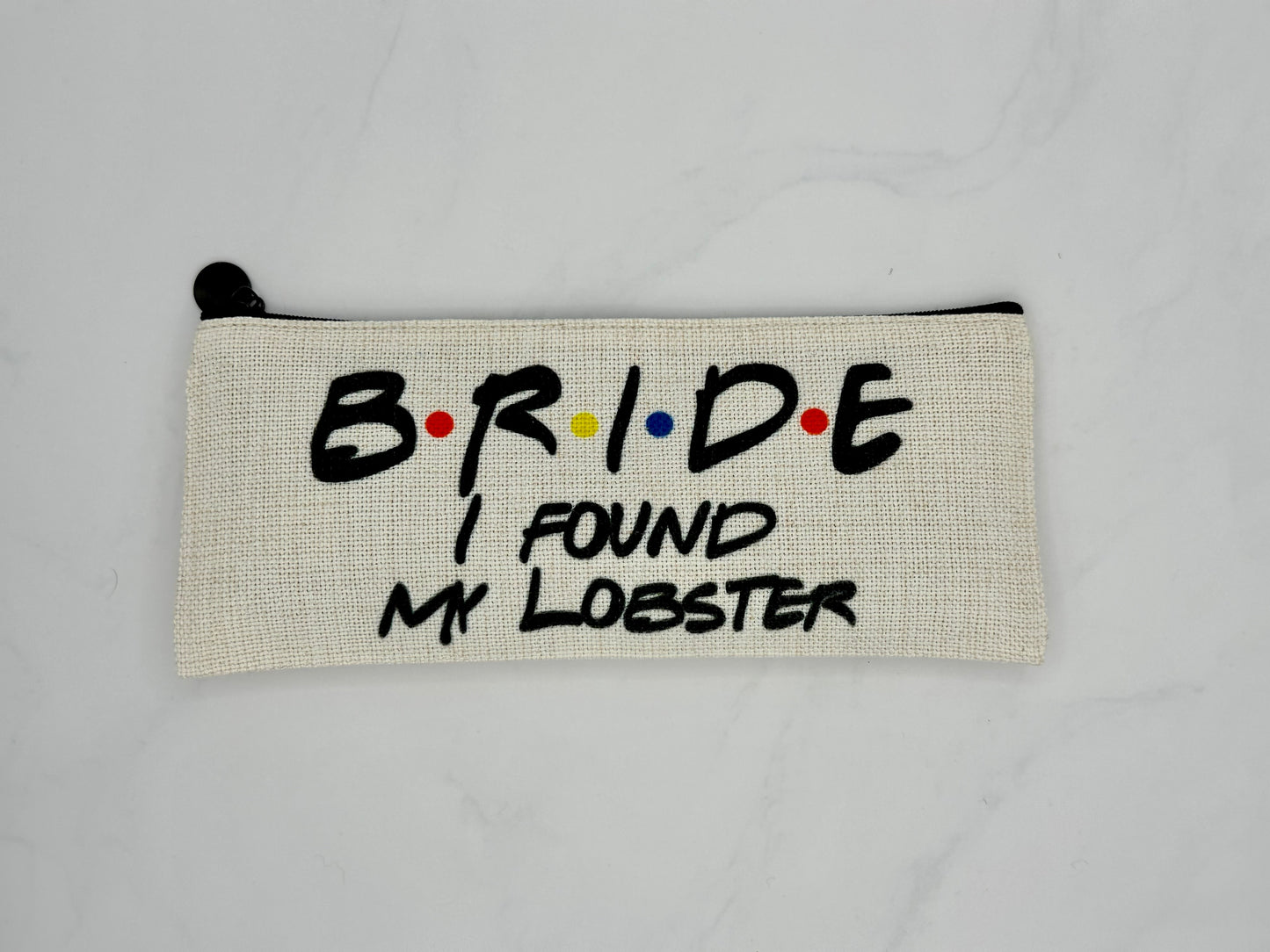 Bride & Bridesmaid Cosmetic Bags - "Friends Edition"