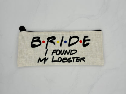 Bride & Bridesmaid Cosmetic Bags - "Friends Edition"