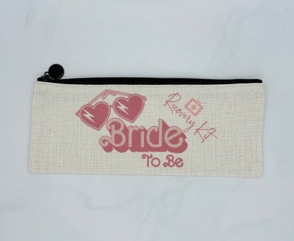 Bride & Bride Squad Cosmetic Bags