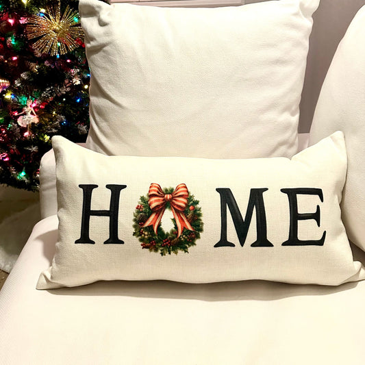 Christmas Home Linen Pillow Cover