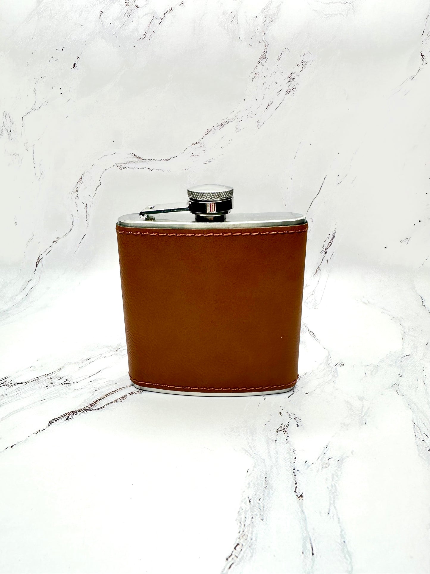 Completely Customized Leather Flasks