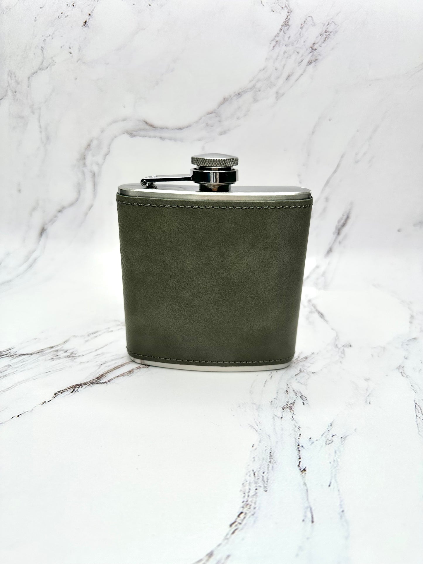 Completely Customized Leather Flasks