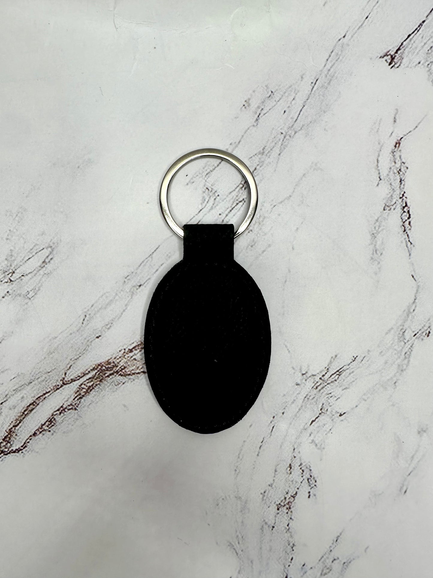 Personalized Engraved Leather Keychains