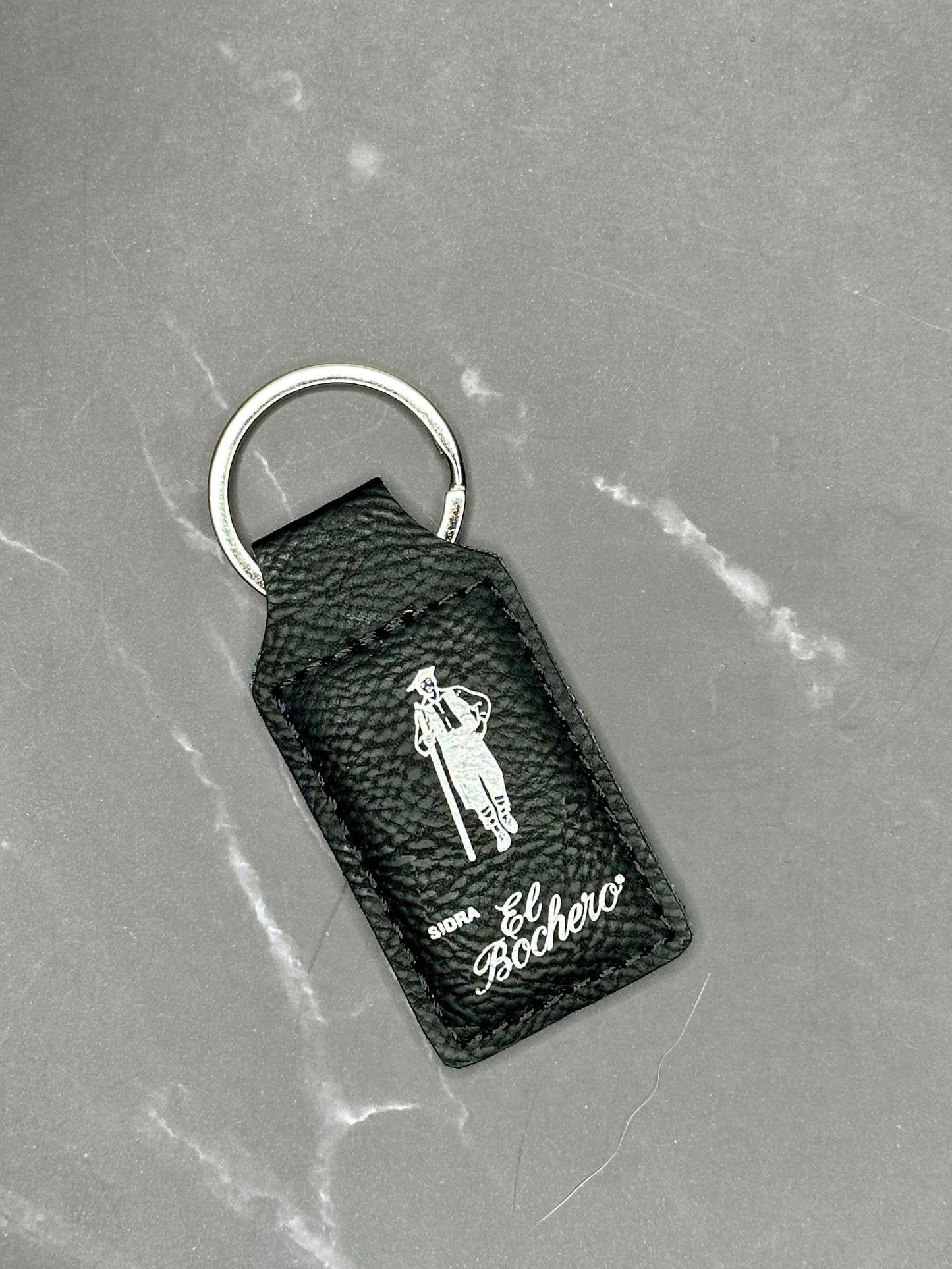 Personalized Engraved Leather Keychains