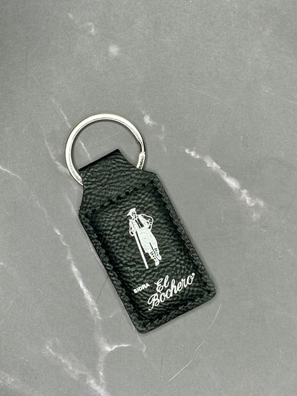 Personalized Engraved Leather Keychains