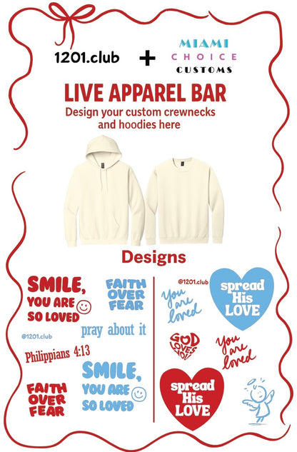 ✨ 12.01 Club x Miami Choice Customs – Limited Edition Hoodie