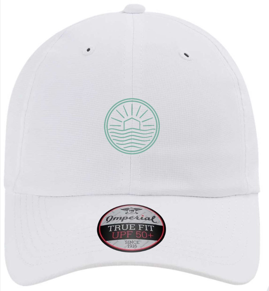Imperial White Hat with Logo