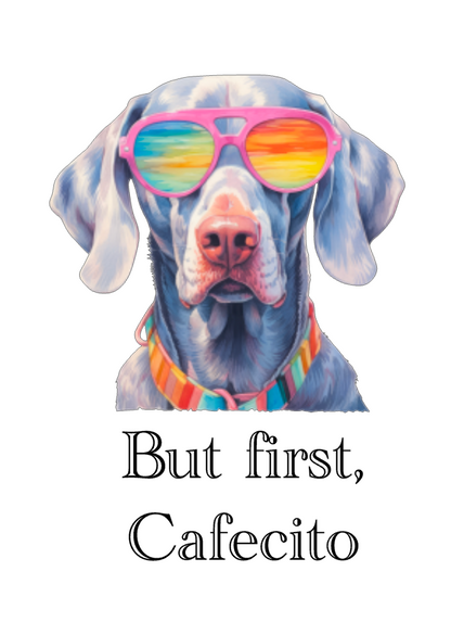 11 oz Mug - But first, Cafecito