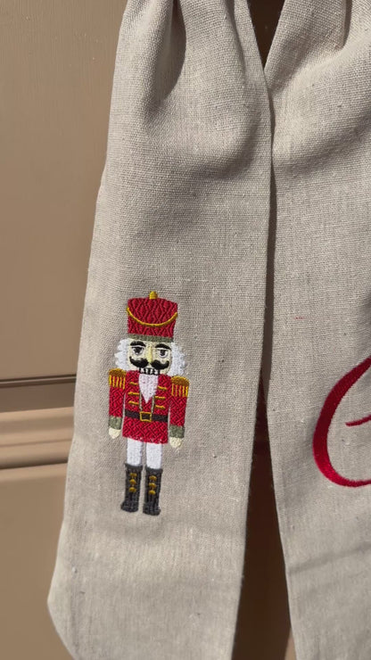 Christmas Holiday Wreath Sash with Four Designs