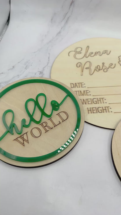Baby Milestone Markers